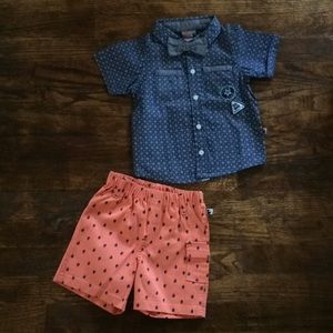 Brand new shirt & shorts combo